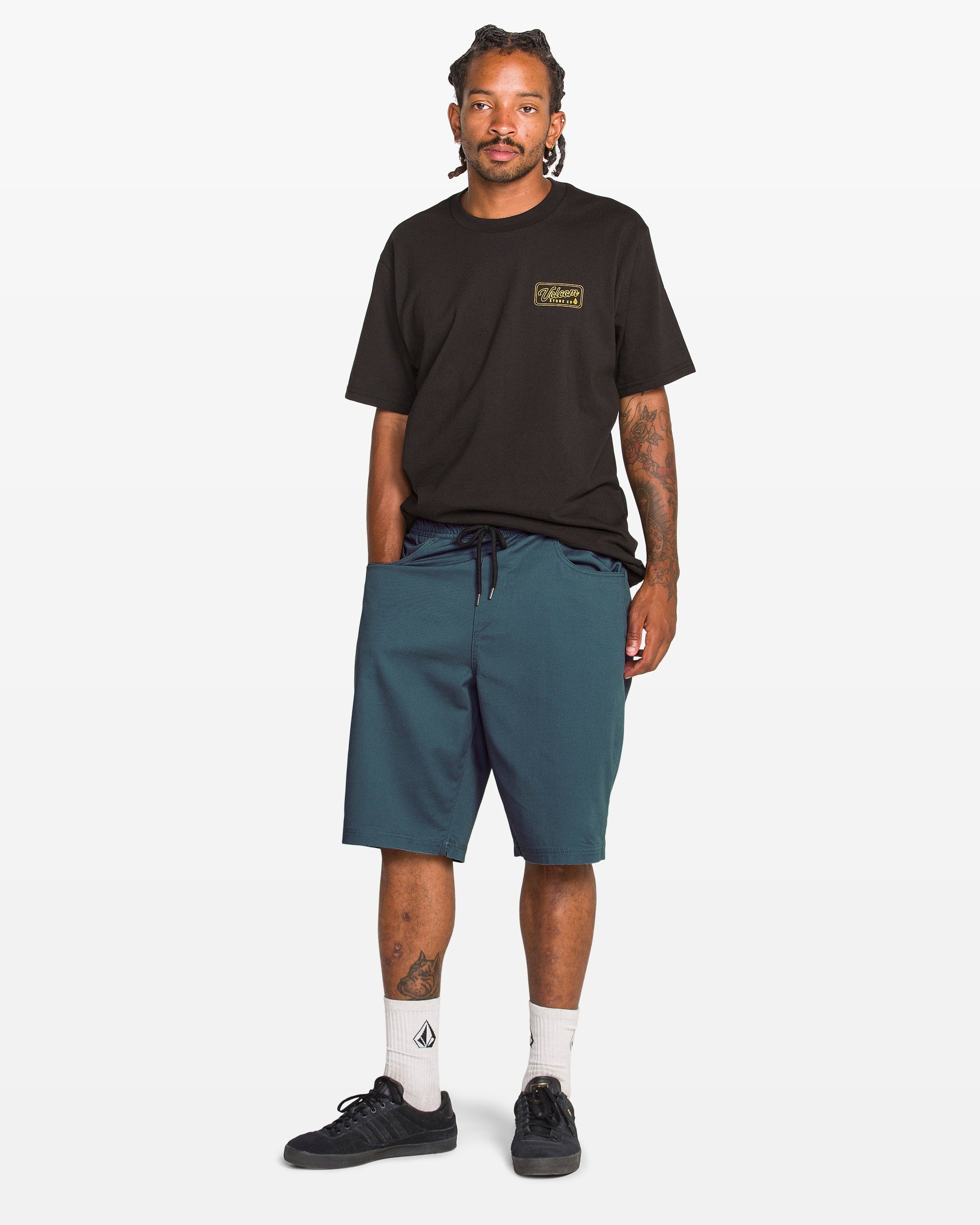 Men's Freazy Loose Elastic Waist Shorts - Volcom