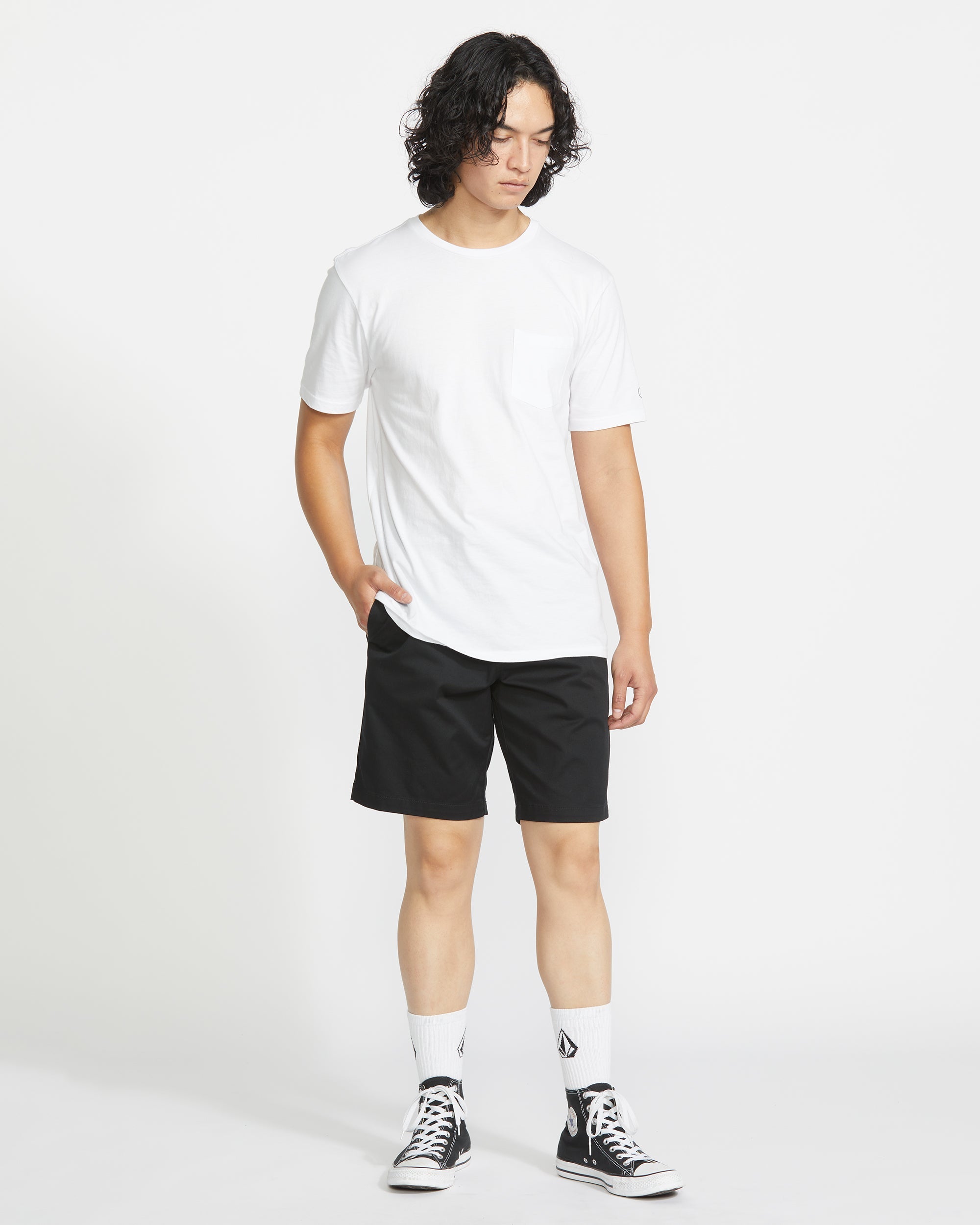 Men's Frickin Elastic Waist Shorts - Volcom