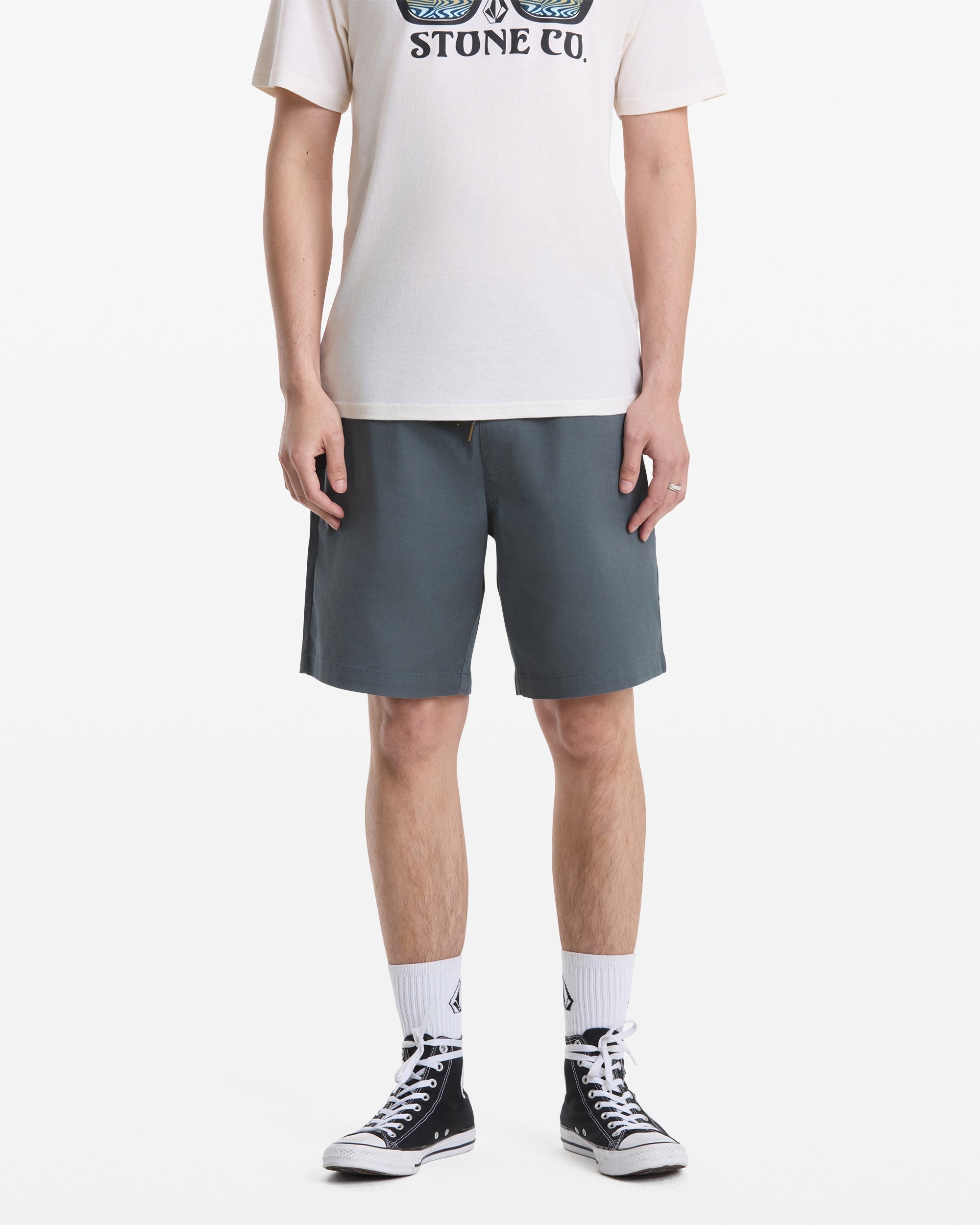 mens elastic waist dress shorts Coorders Men's Golf Shorts, Stretch Elastic Waist Men's Dress Flat Front Shorts with Pockets, Beige, M, Size: Medium