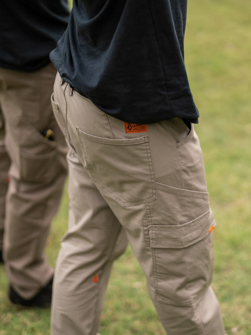 Volcom Men's Volcom Workwear Meter Light Work Pants Brindle