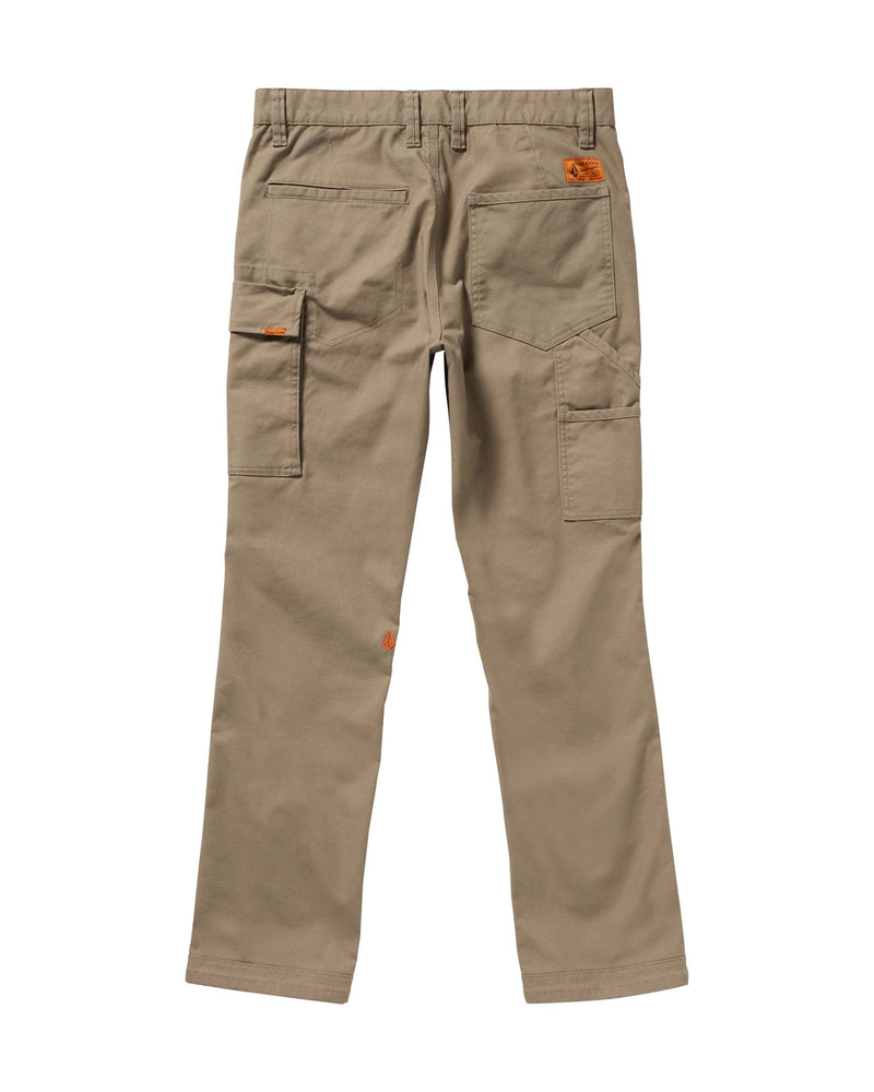 Volcom Men's Caliper II Work Pants Brindle