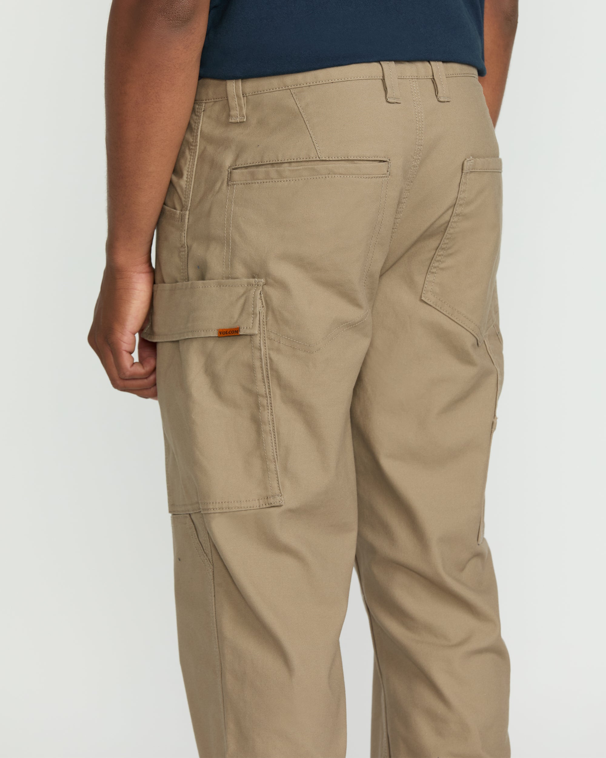 Men's Caliper II Relaxed Work Pant-Brindle-Volcom