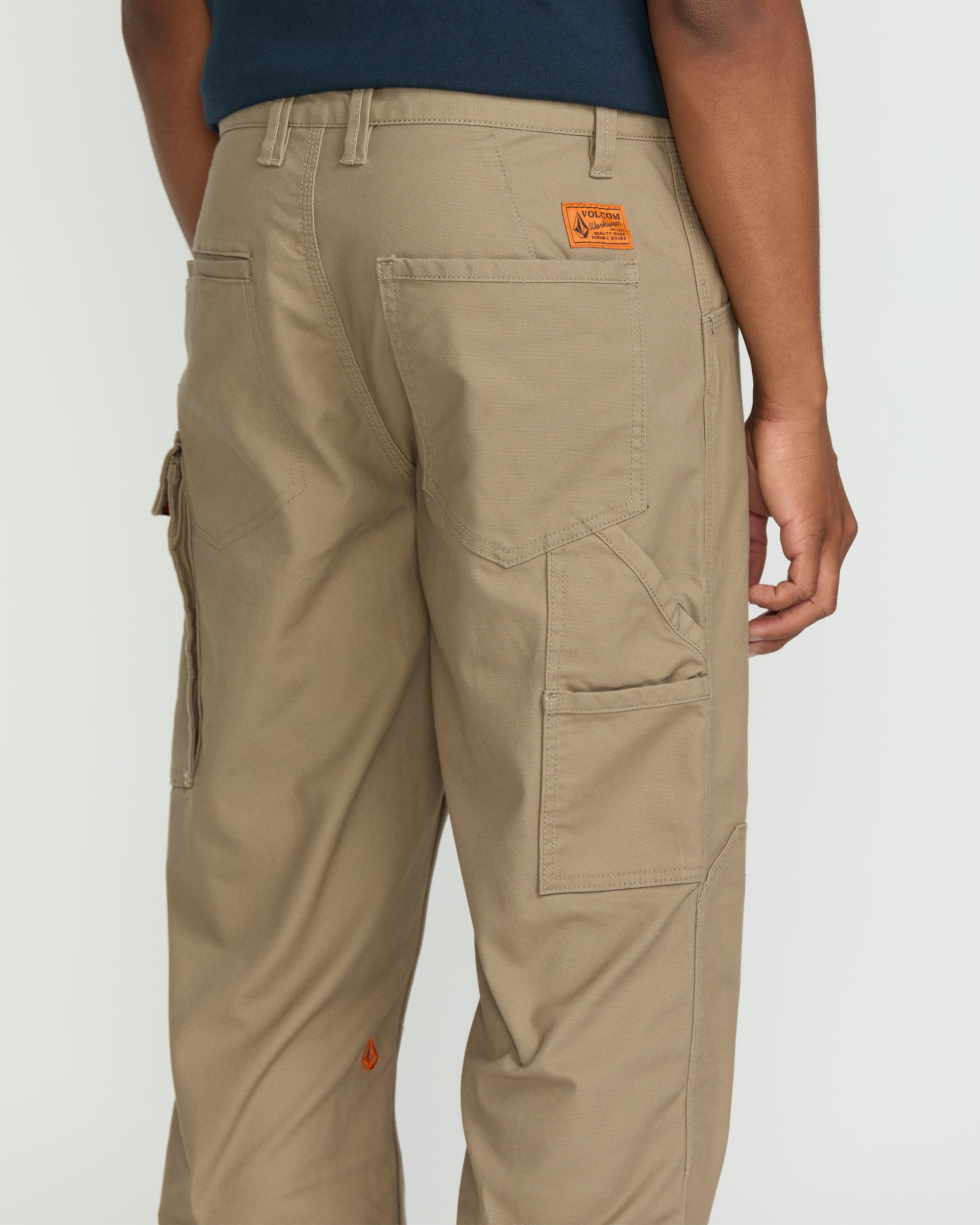 Men's Caliper II Relaxed Work Pant-Brindle-Volcom