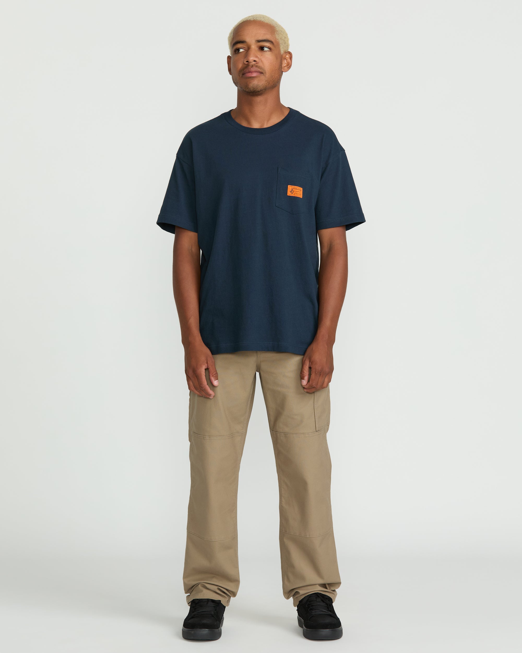 Men's Caliper II Relaxed Work Pant-Brindle-Volcom