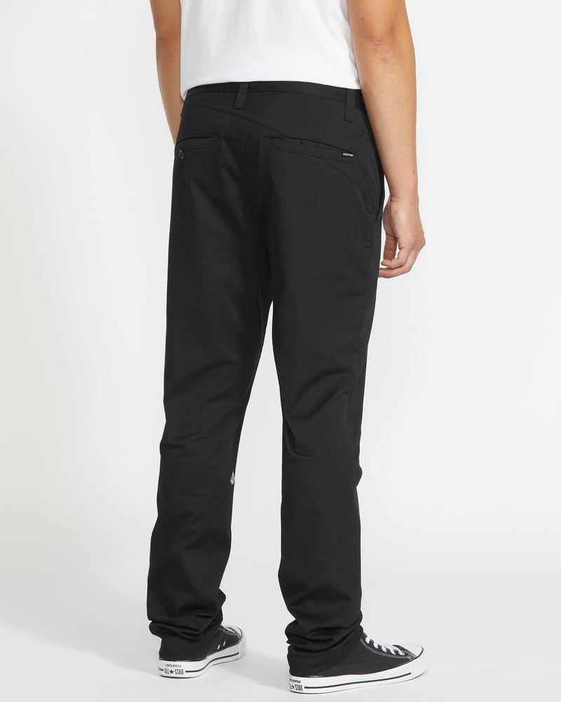 Volcom Men's Frickin Slim Stretch Black