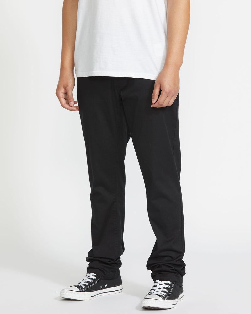 Volcom Men's Frickin Slim Stretch Black