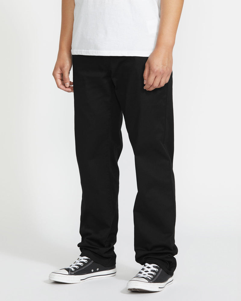 Volcom Men's Frickin Modern Stretch Pants Black