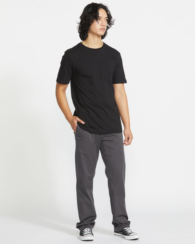 Volcom Men's Frickin Modern Stretch Pants Charcoal Heather