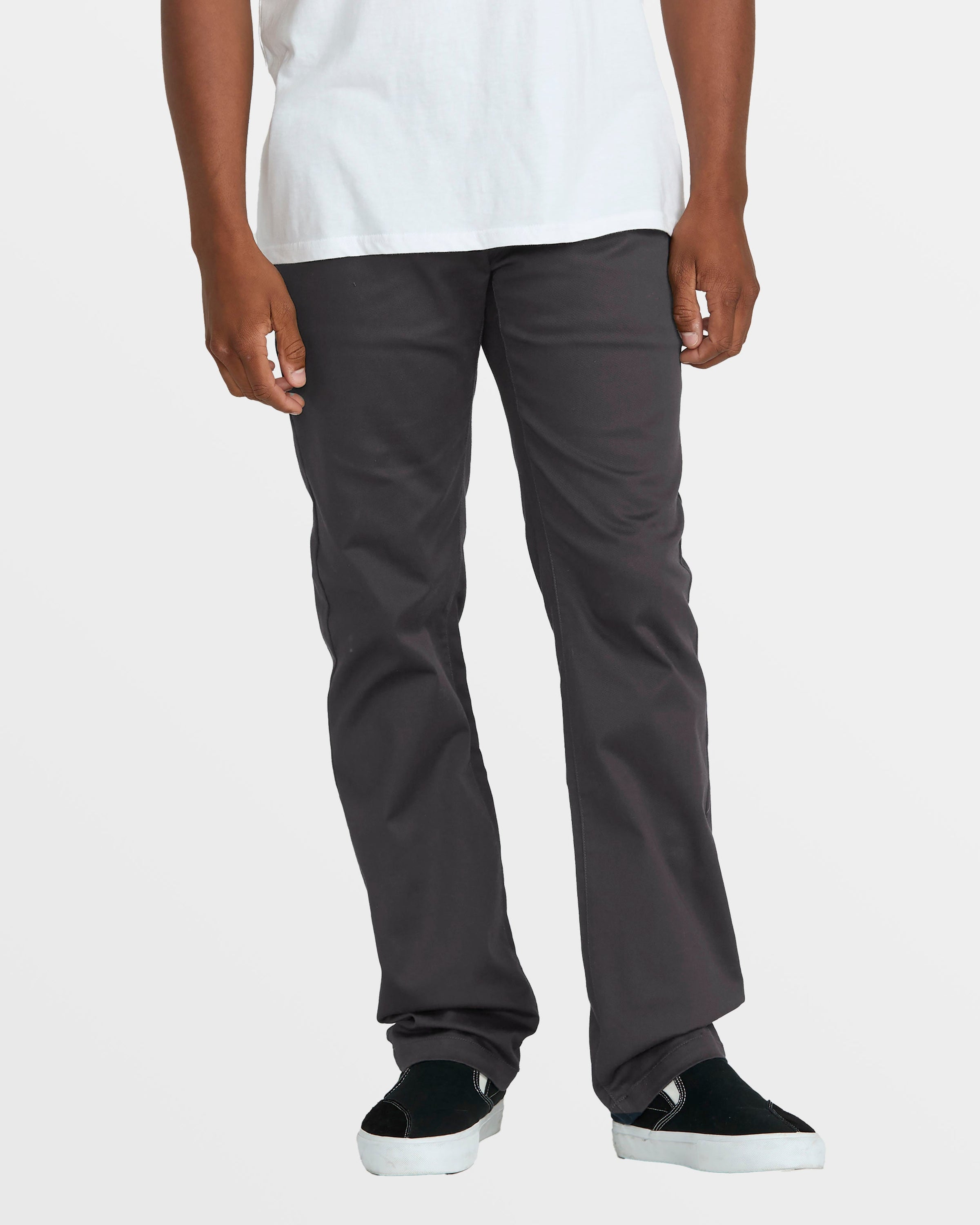 Men's Frickin Modern Stretch Pants-Charcoal-Volcom