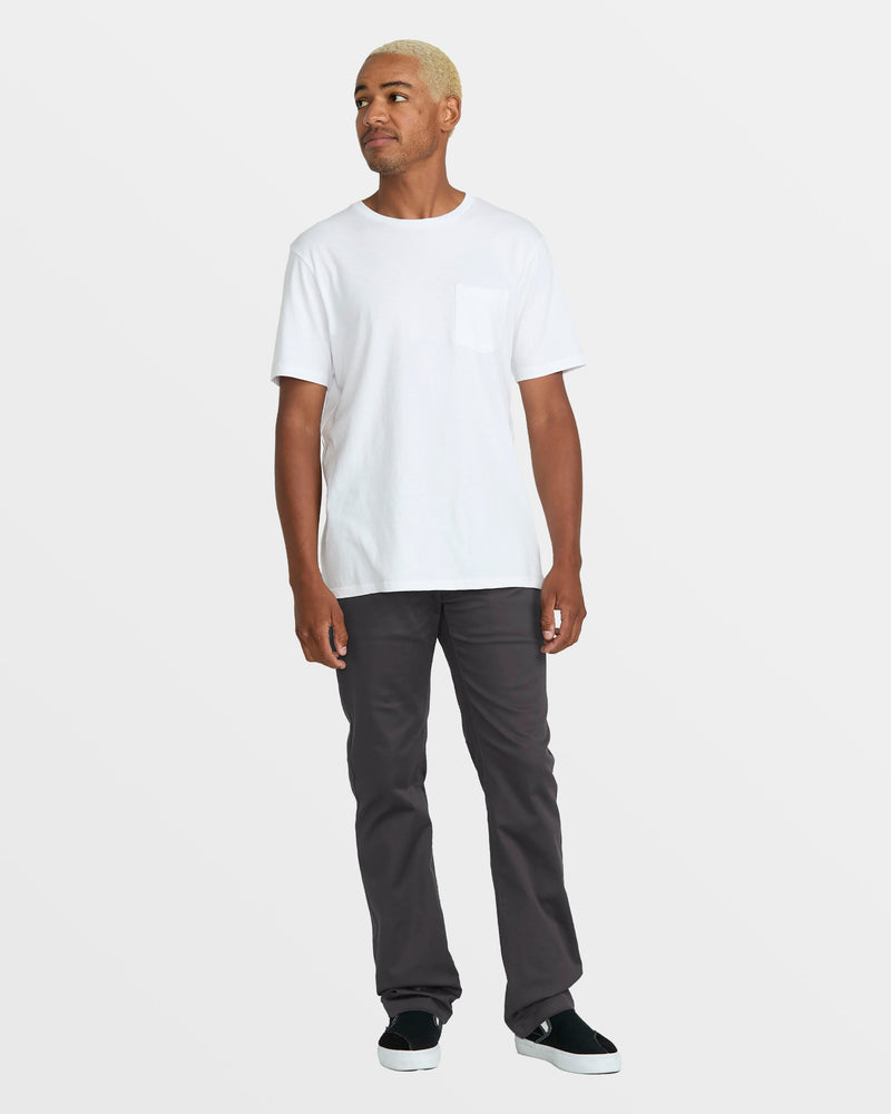 Volcom Men's Frickin Modern Stretch Pants Charcoal