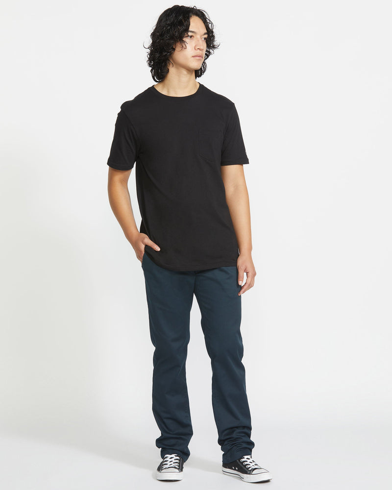 Volcom Men's Frickin Modern Stretch Pants Dark Navy