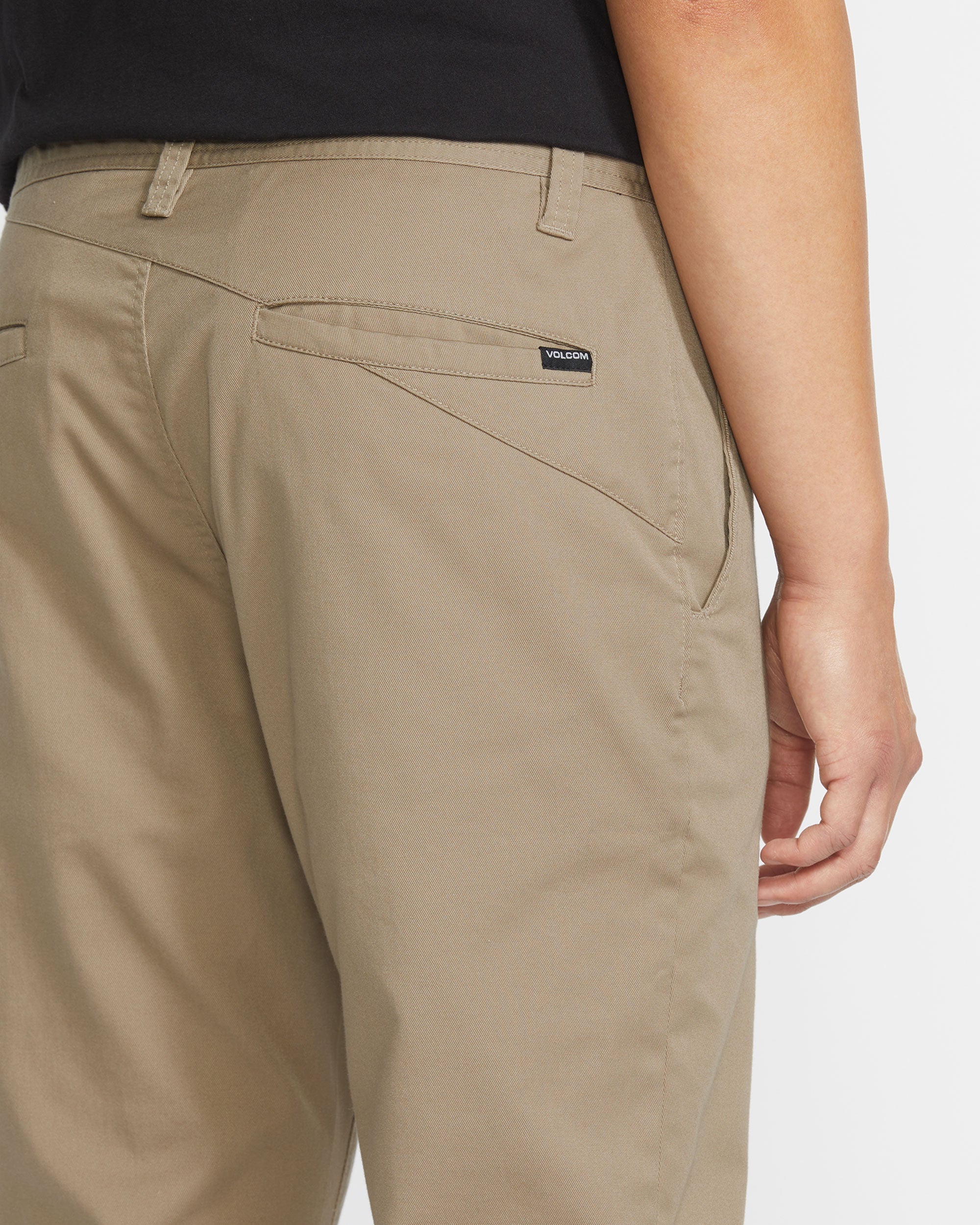 VOLCOM ストレッチ ベージュパンツ 32 Men's Frickin Modern Stretch Pants - Volcom
