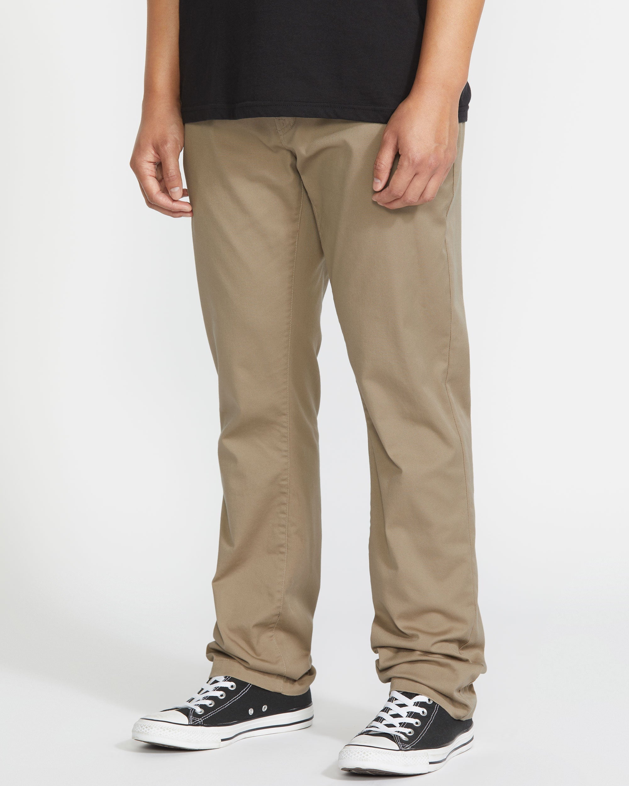 VOLCOM ストレッチ ベージュパンツ 32 Men's Frickin Modern Stretch Pants - Volcom