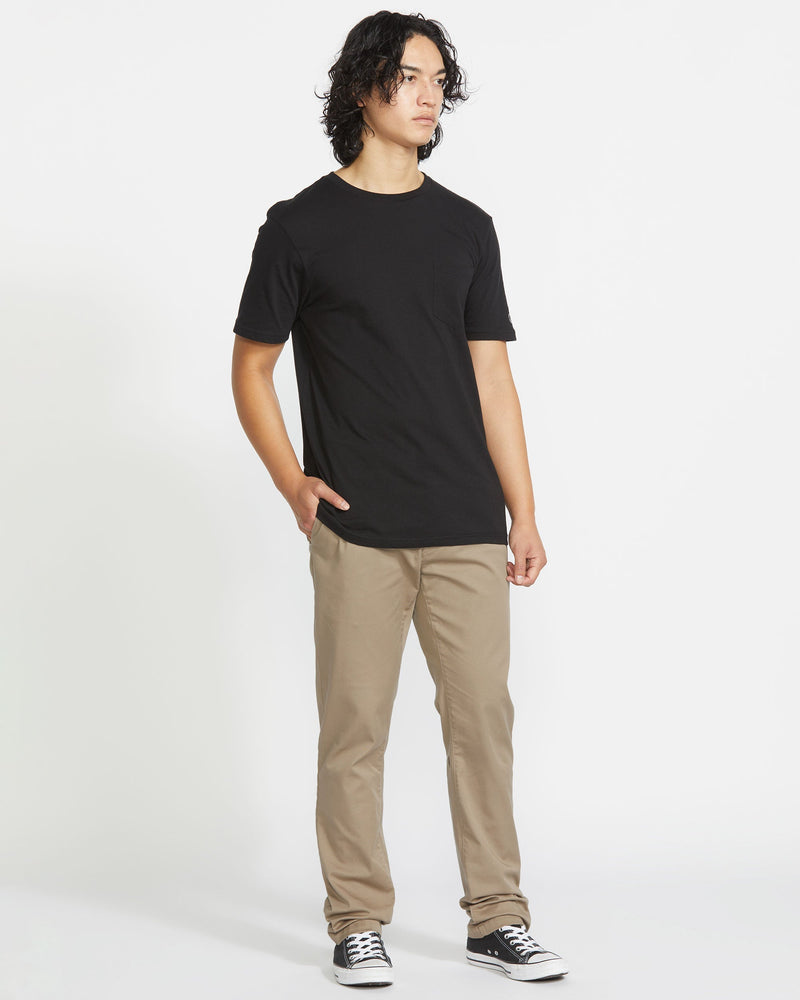 Volcom Men's Frickin Modern Stretch Pants Khaki