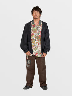 Tokyo True Featured Artist Yusuke Service Pants - Dark Brown