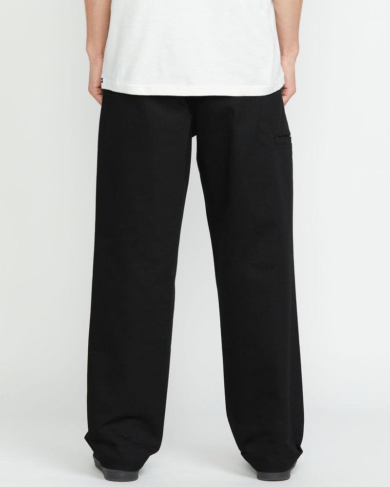 Volcom Men's Frickin Skate Chino Pants Black