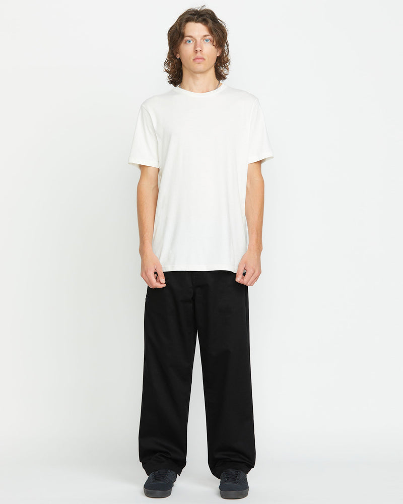 Volcom Men's Frickin Skate Chino Pants Black