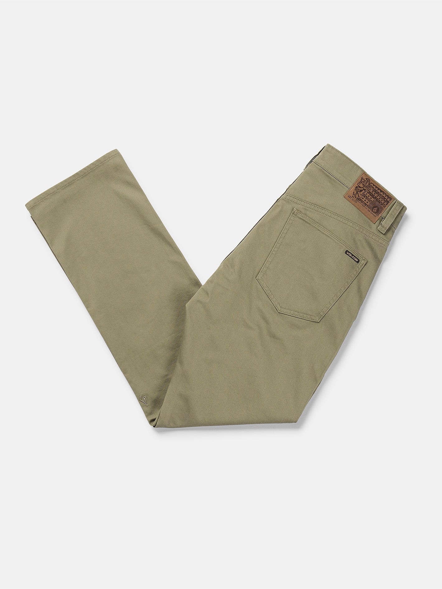 Solver 5 Pocket Slub Pants - Thyme Green – Volcom US