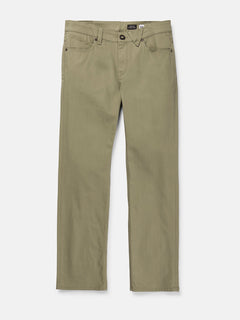 Solver 5 Pocket Slub Pants - Thyme Green