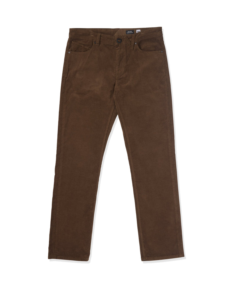 Men's Solver 5 Pocket Cord Pants-Brownstone-Volcom