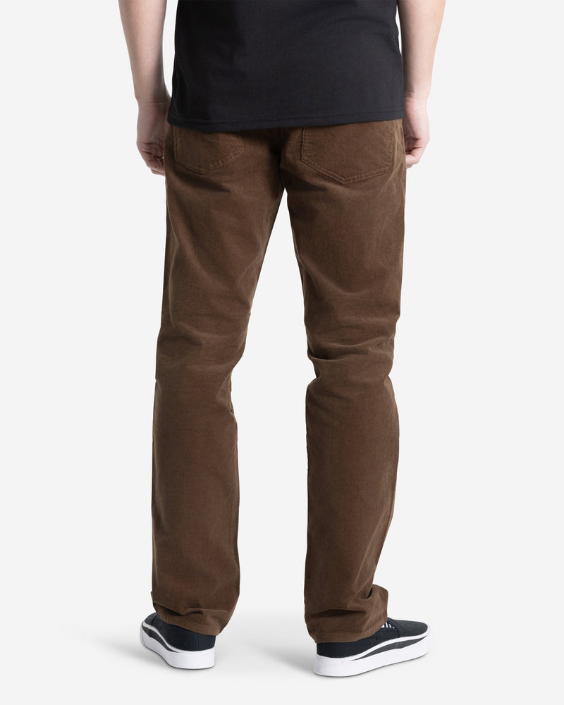 Men's Solver 5 Pocket Cord Pants-Brownstone-Volcom