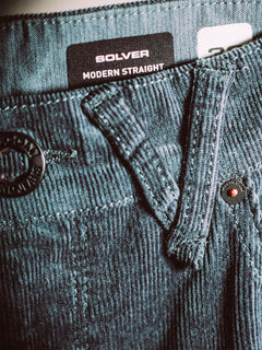 Solver 5 Pocket Cord Pants - Dark Slate