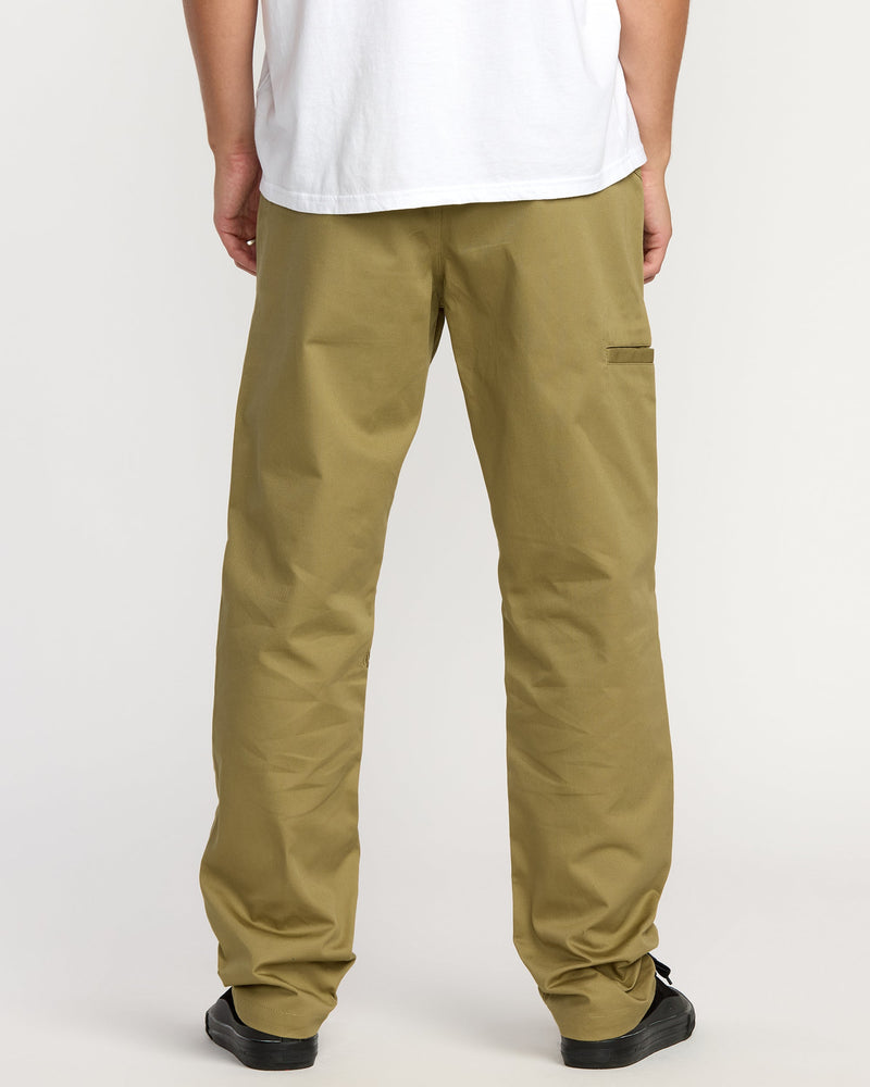 Men's Frickin Chino Pants-Dark Khaki-Volcom