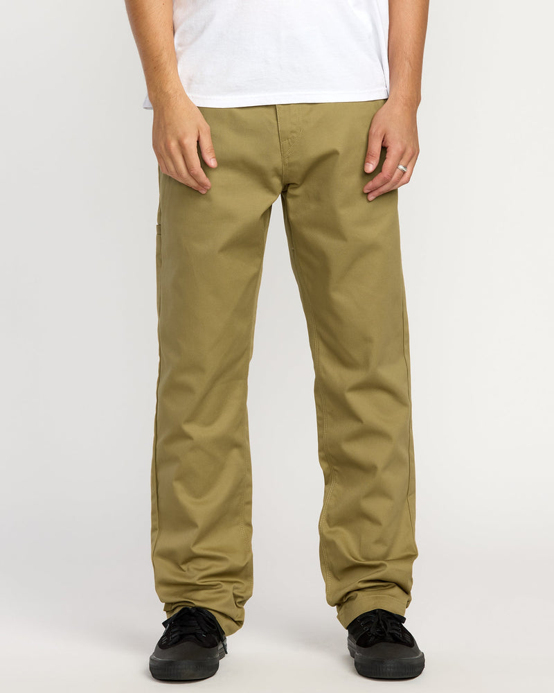 Men's Frickin Chino Pants-Dark Khaki-Volcom
