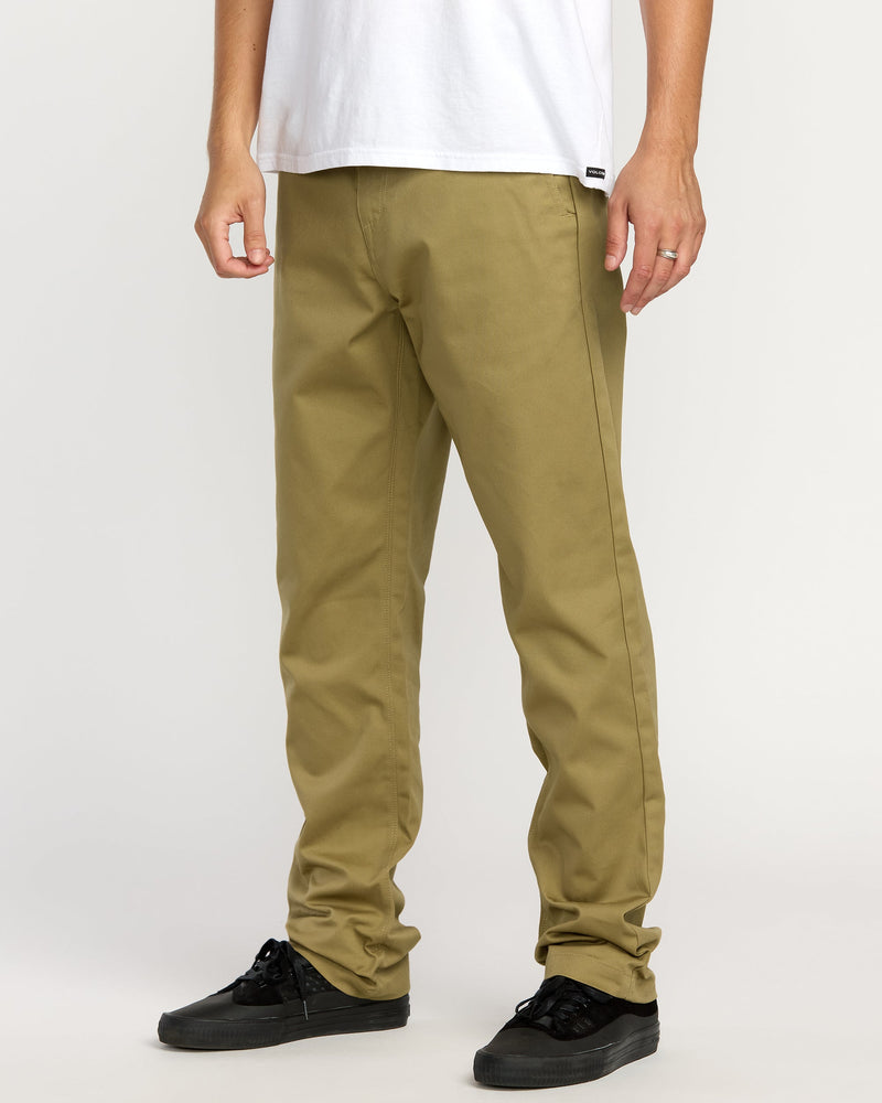 Men's Frickin Chino Pants-Dark Khaki-Volcom