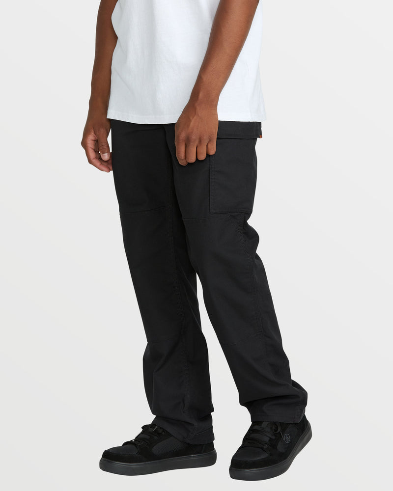 Men's Caliper II Relaxed Work Pants-Black-Volcom