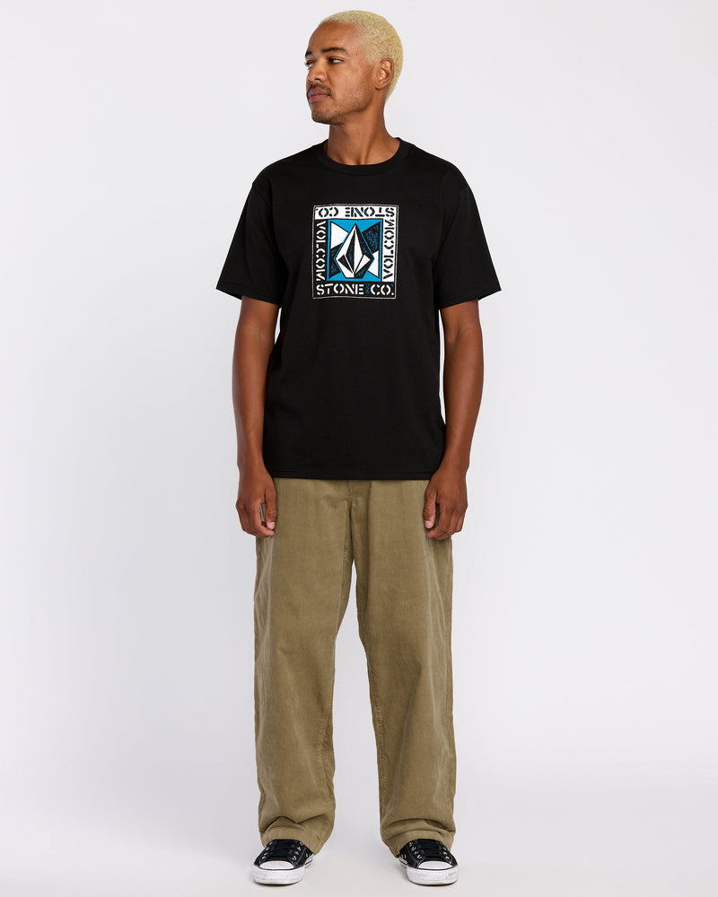 Volcom Men's Frickin Loose Tapered Cord Pants Khaki