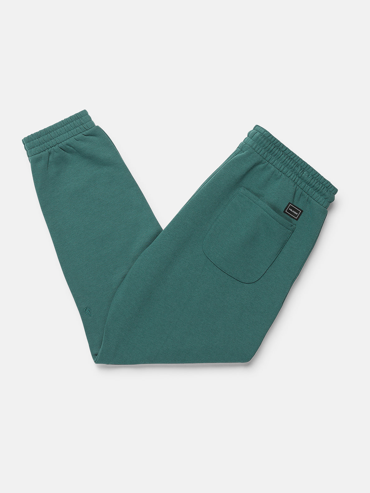 Vibes Time Elastic Waist Pants - Ranger Green