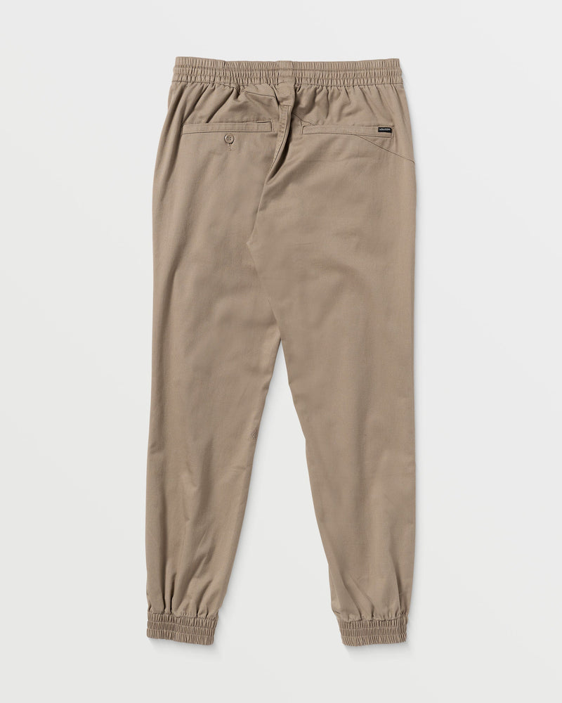Volcom Men's Frickin Slim Joggers Khaki