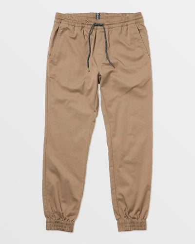 Volcom Men's Frickin Slim Joggers Khaki