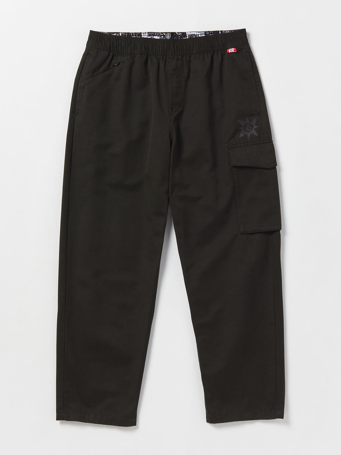 Tokyo True Streamlined Shell Elastic Waist Pants - Black