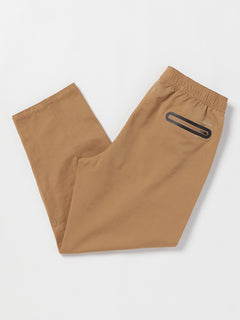 Tokyo True Streamlined Shell Elastic Waist Pants - Dusty Brown