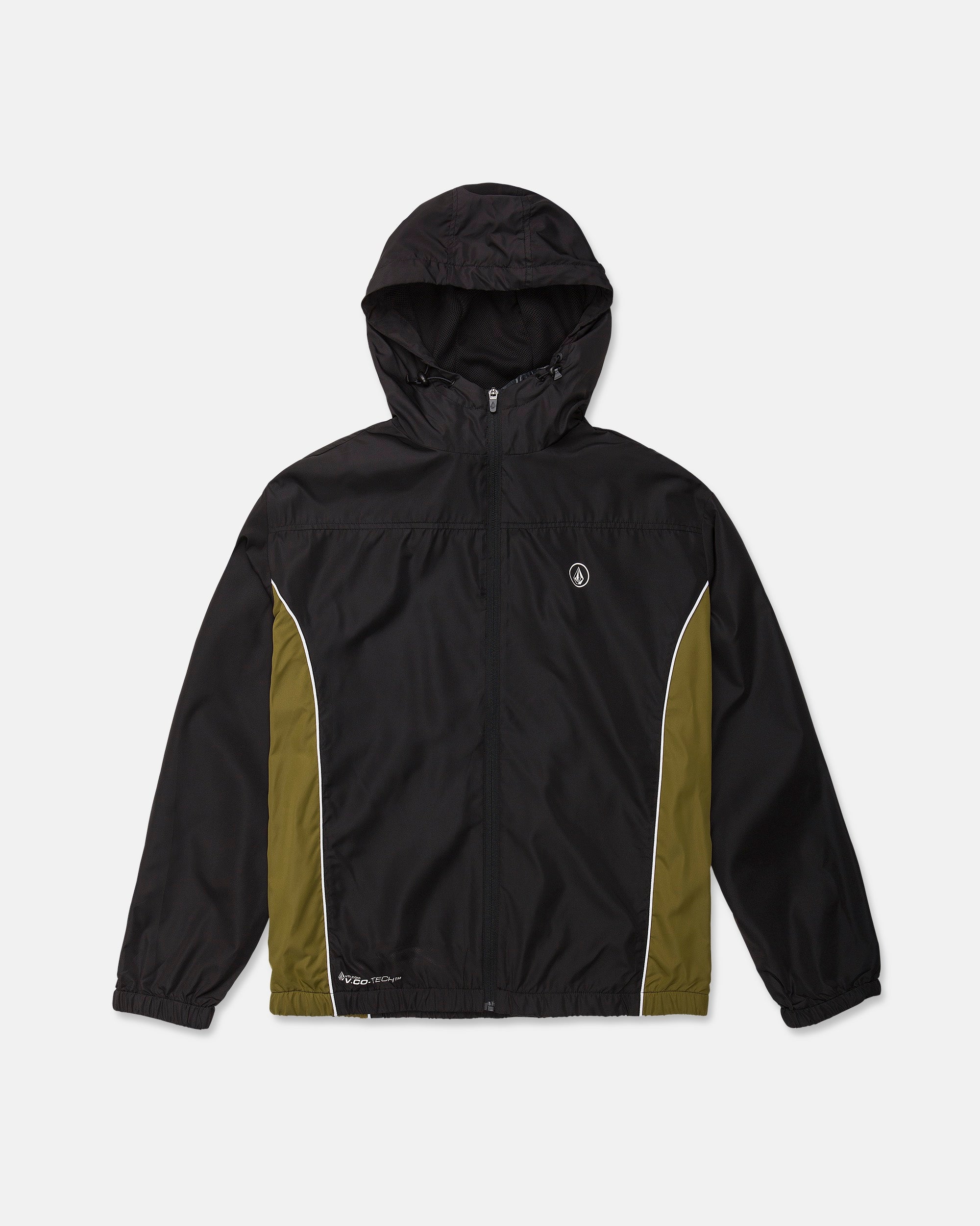WAVE JACKET WATER REPELLENT 黒　BLACK Men's Wavestone Jacket - Volcom