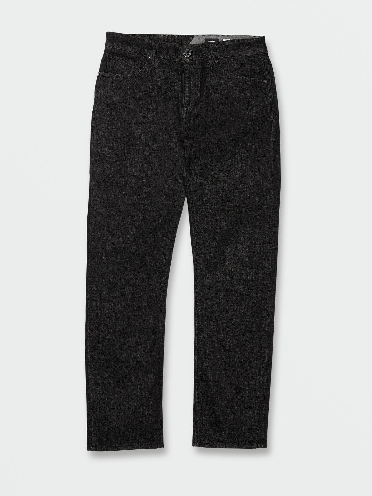 V Solver Modern Fit Stretch Jeans - Rinsed Black