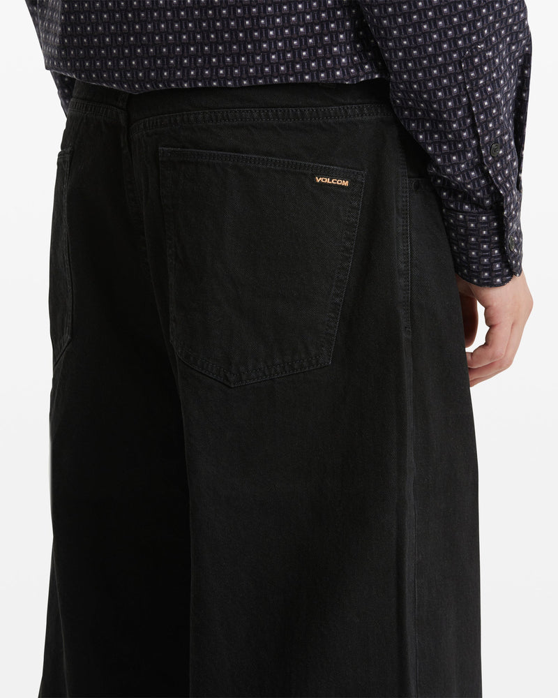 Volcom Men's Chillow Denim Jeans New Black