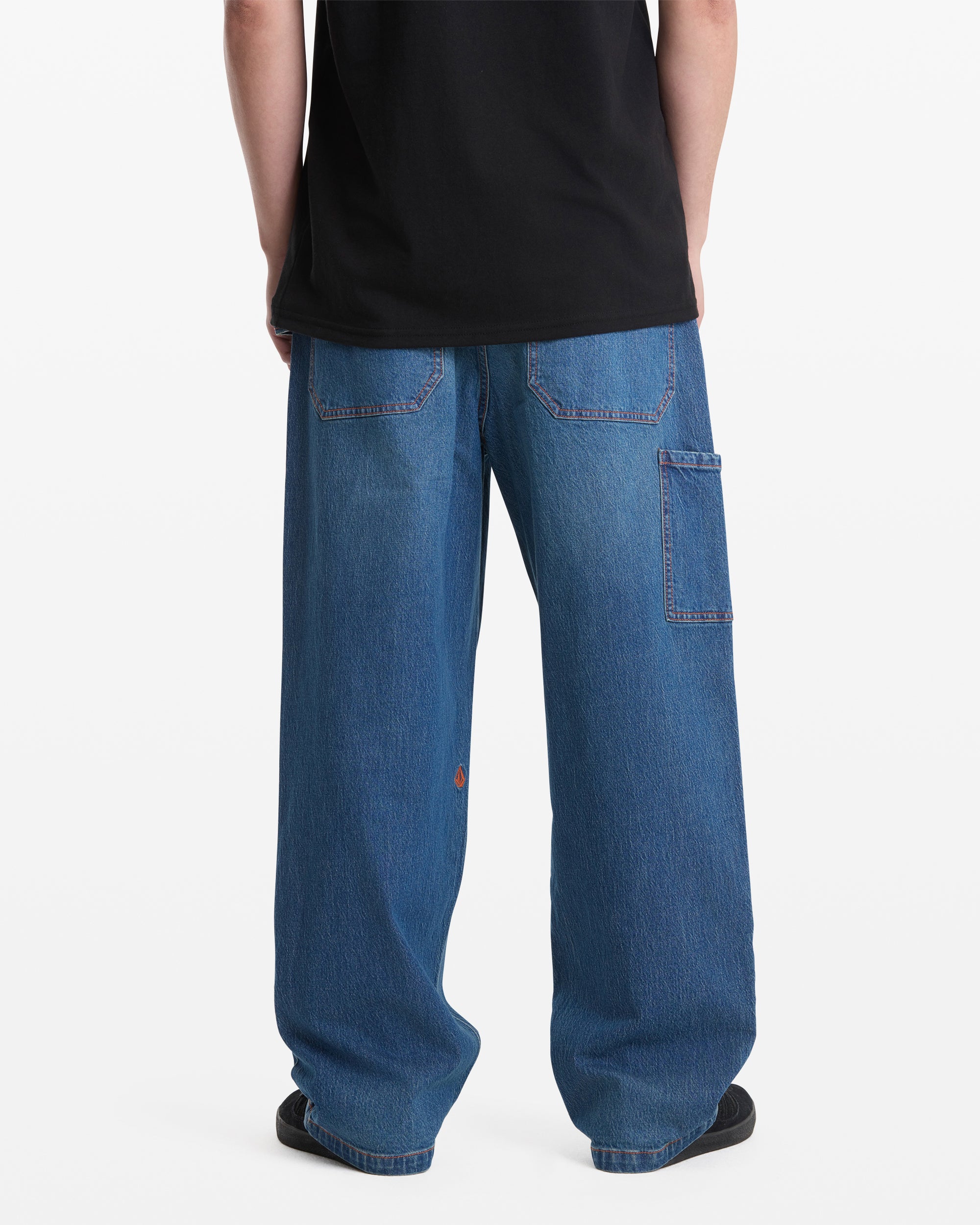 Men's Work Carpenter Denim-Park Blue-Volcom