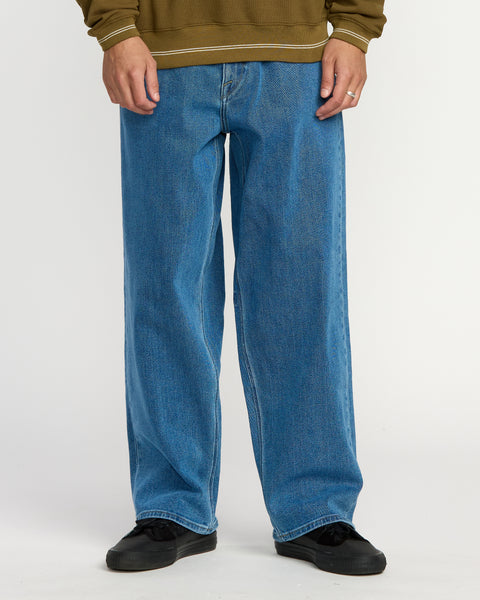 Volcom Men's Chillow Denim Vs Deep River Blues