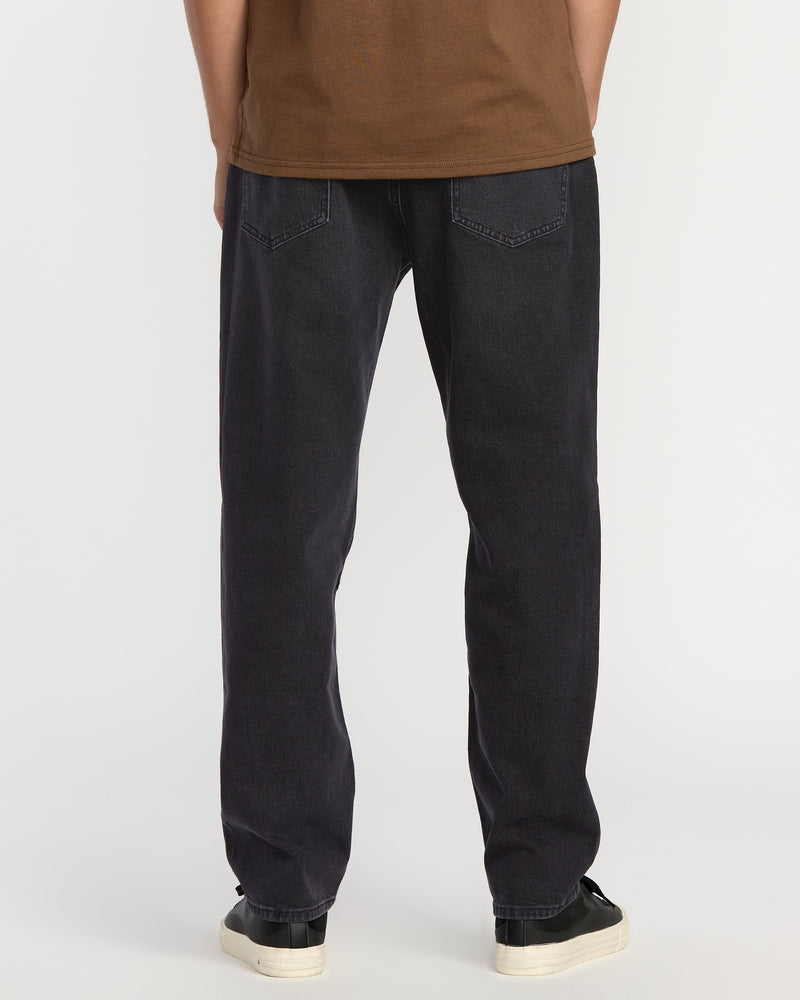 Volcom Men's Fivedown Denim Fade To Black