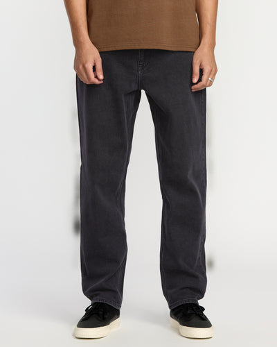 Volcom Men's Fivedown Denim Fade To Black