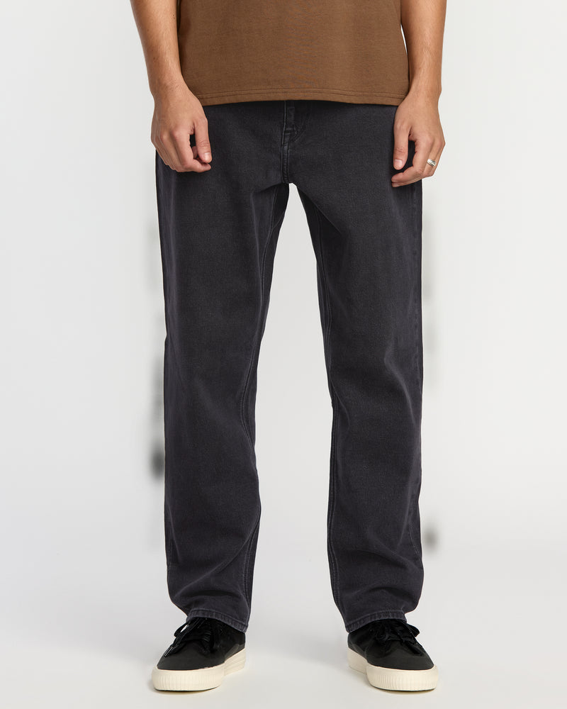 Volcom Men's Fivedown Denim Fade To Black