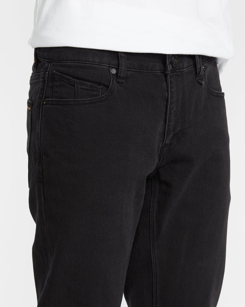 Volcom Men's Vorta Jeans Black Out