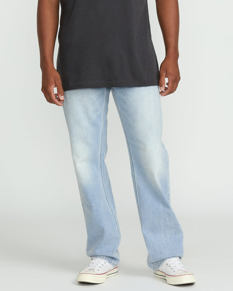 Volcom Men's Kinkade Regular Fit Jeans Dry Vintage