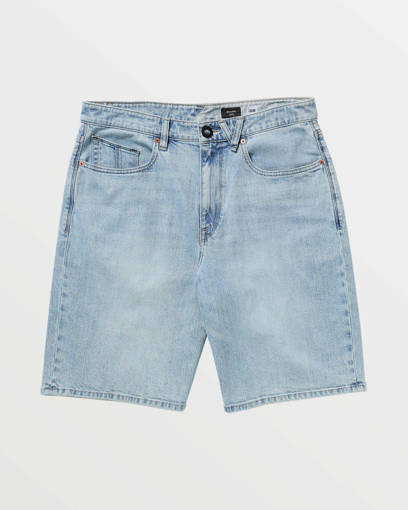 Volcom Men's Billow Denim Shorts Dry Vintage