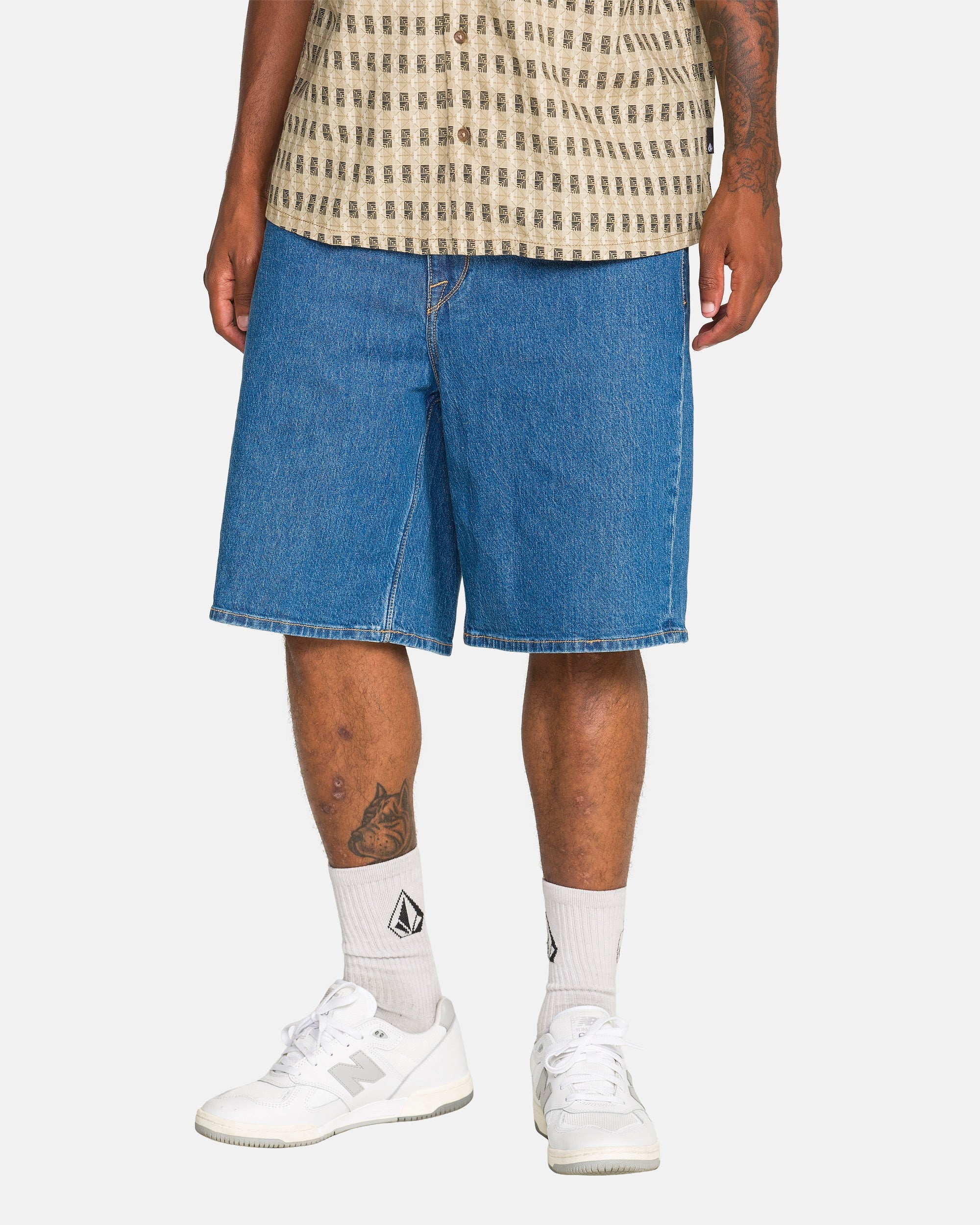 Men's Billow Denim Shorts - Volcom