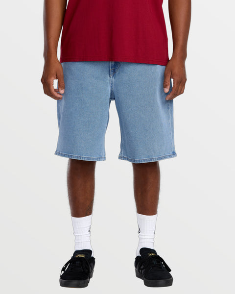 Volcom Men's Billow Denim Shorts 22" 