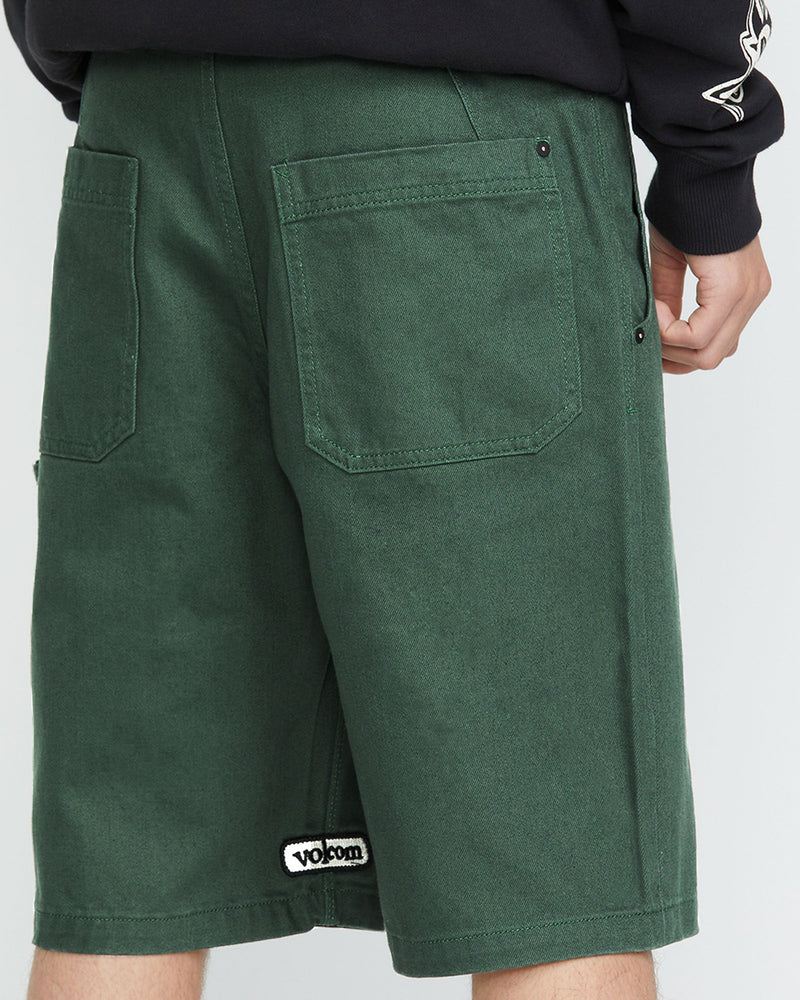 Volcom Men's Sawhorse Denim Shorts Alpine